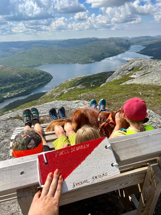 Flott Leilighet Pa Haugen I Sirdal Tjorhom Εξωτερικό φωτογραφία