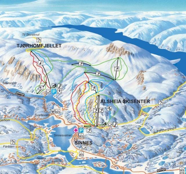 Flott Leilighet Pa Haugen I Sirdal Tjorhom Εξωτερικό φωτογραφία